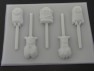 470sp Loveable You Chocolate or Hard Candy Lollipop Mold